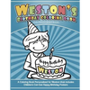 Weston's Birthday Coloring Book Kids Personalized Books: A Coloring Book Personalized for Weston that includes Children's Cut Out Happy Birthday Poste - Paperback
