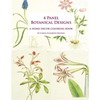 4 Panel Botanical Designs: A Home Decor Coloring Book - Paperback