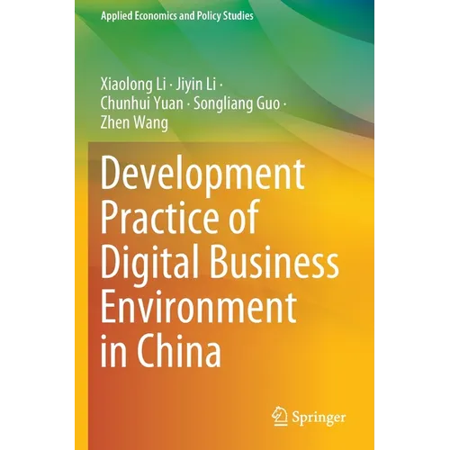 Development Practice of Digital Business Environment in China - Paperback