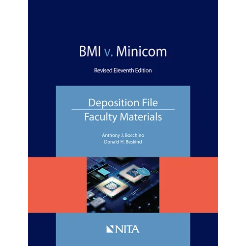 BMI v. Minicom: Deposition File, Faculty Materials - Paperback