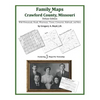 Family Maps of Crawford County, Missouri - Paperback