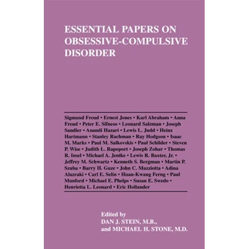Essential Papers on Obsessive-Compulsive Disorder - Paperback