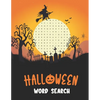 Halloween Word Search: Large Print Spooky Word Search Puzzle Book For Adults and Kids - Paperback