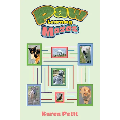 Paw Learning Mazes - Paperback