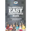 Delightfully Easy Crossword Books Large Print for Beginners (with 50 puzzles!) - Paperback