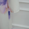 Watercolour Floral Washed-Crinkle Wide-Sleeve Maxi Dress(MS473)