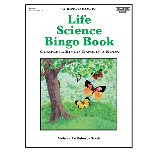 Life Science Bingo Book: Complete Bingo Game In A Book - Paperback