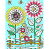 Jumbo Adult Coloring Book: Coloring Book for Adults Easy to Hard Birds Flowers Landscapes Animals - Paperback