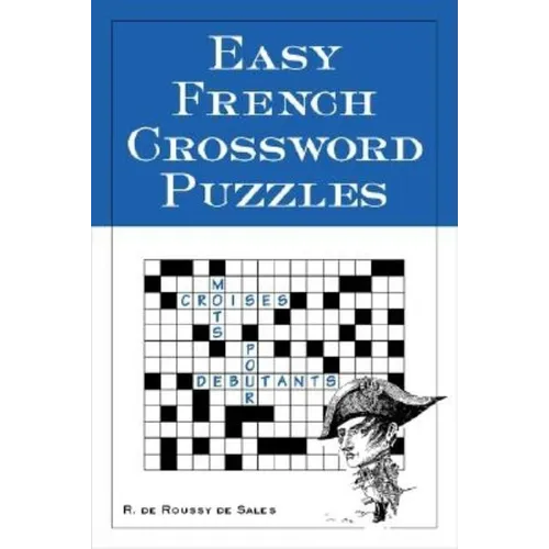 Easy French Crossword Puzzles - Paperback