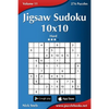 Jigsaw Sudoku 10x10 - Hard - Volume 11 - 276 Puzzles - Paperback