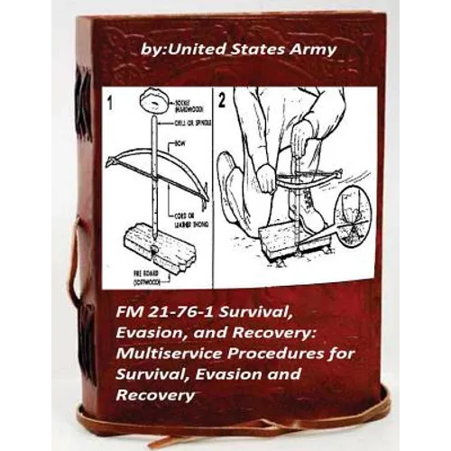 FM 21-76-1 Survival, Evasion, and Recovery: Multiservice Procedures for Survival - Paperback