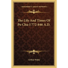 The Life And Times Of Po Chu-I 772-846 A.D. - Paperback