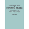 Genealogical Notes of Barnstable Families. Volume II [Massachusetts] - Paperback