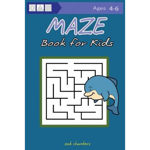 MAZE Book for Kids Ages 4-6 - Paperback