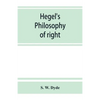 Hegel's Philosophy of right - Paperback