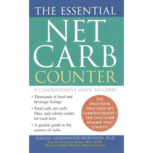 The Essential Net Carb Counter - Paperback