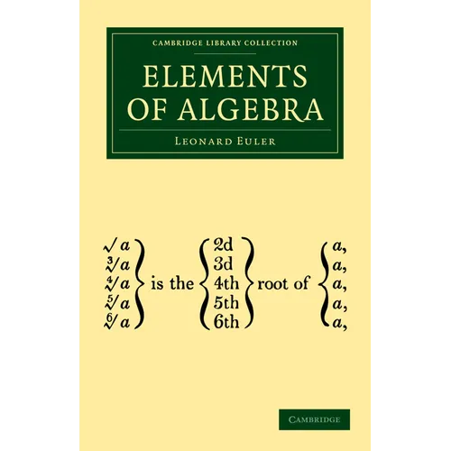 Elements of Algebra - Paperback