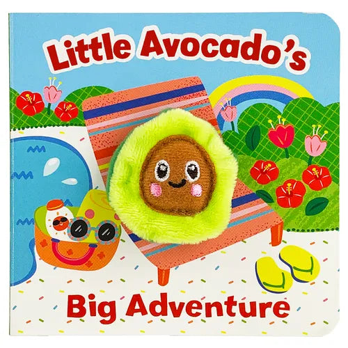 Little Avocado's Big Adventure Puppet Book - Board Book