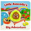 Little Avocado's Big Adventure Puppet Book - Board Book