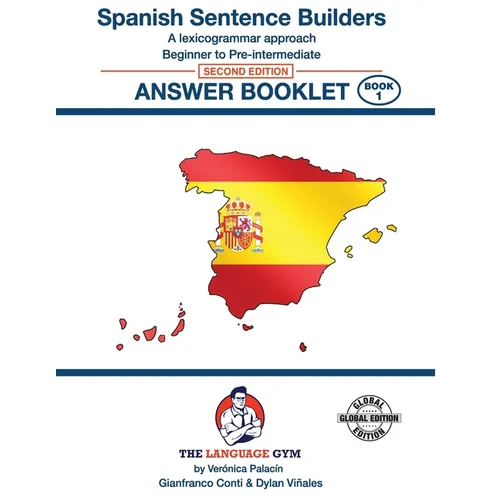 SPANISH SENTENCE BUILDERS - Beg - Pre I - ANSWER BOOK: Sentence Builder - Paperback