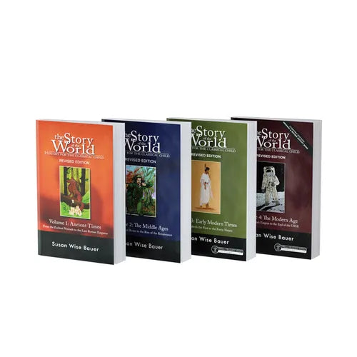 Story of the World, Text Bundle, Paperback Revised Edition: History for the Classical Child: Ancient Times Through the Modern Age - Paperback