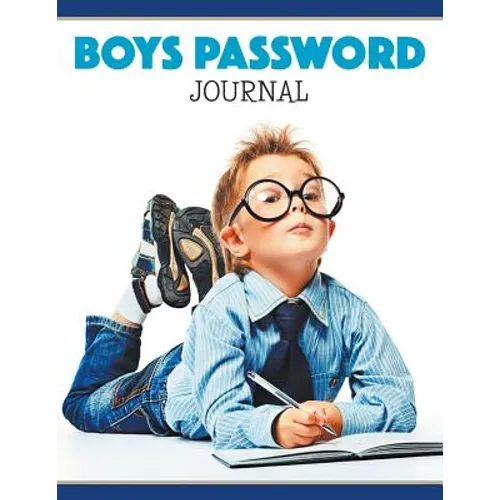 Boys Password Journal - Paperback