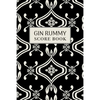 Gin Rummy Score Book: 6x9, 110 pages, Keep Track of Scoring Card Games Black - Paperback