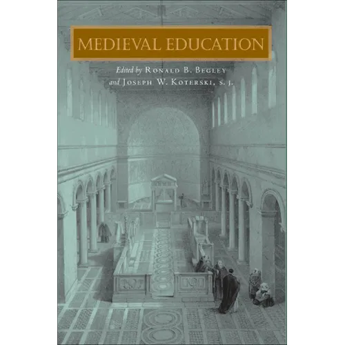 Medieval Education - Hardcover