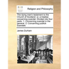 The Dying Man's Testament to the Church of Scotland: Or, a Treatise Concerning Scandal. Divided Into Four Parts. 1. Concerning Scandal in the General. - Paperback