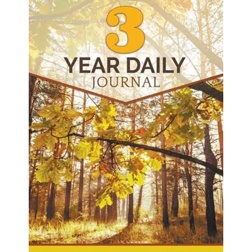 3 Year Daily Journal - Paperback
