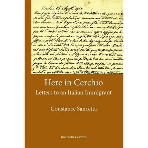 Here in Cerchio: Letters to an Italian Immigrant - Paperback