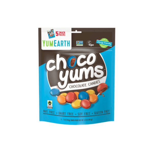 YUMEARTH: Choco Yums Chocolate Candies Snack Pack, 3.5 oz