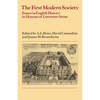The First Modern Society: Essays in English History in Honour of Lawrence Stone - Paperback