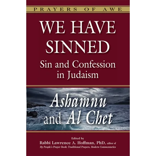 We Have Sinned: Sin and Confession in Judaism--Ashamnu and Al Chet (Prayers of Awe) - Paperback