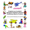 English-Lao (Laotian) Bilingual Children's Picture Dictionary Book of Colors - Paperback