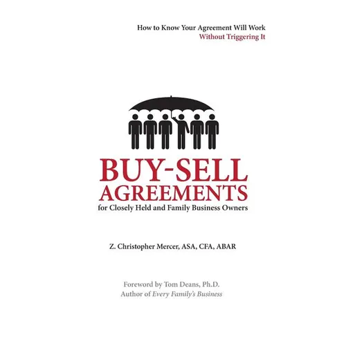 Buy-Sell Agreements for Closely Held and Family Business Owners - Paperback