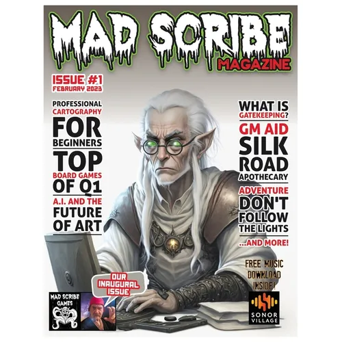 Mad Scribe magazine issue #1 - Paperback