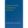 Laurence Nowell's Vocabularium Saxonicum - Paperback