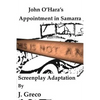 John O'Hara's Appointment in Samarra: Screenplay Adaptation - Paperback