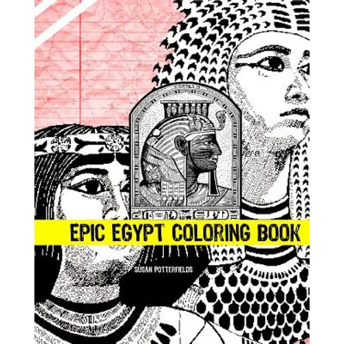 Epic Egypt Coloring Book - Paperback