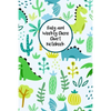 Daily and Weekly Chore Chart Notebook: Responsibility Tracker for Children With Coloring Section - Paperback