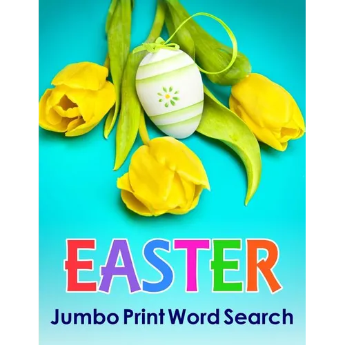 Easter Jumbo Print Word Search - Paperback