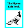 The Pigeon Loft Book: Racing and Breeding Loft Book With Aqua Cover - Paperback