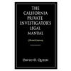 The California Private Investigator's Legal Manual (Third Edition) - Paperback