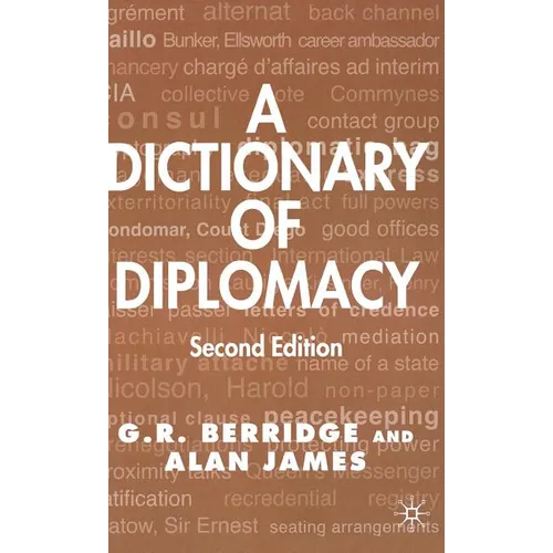 A Dictionary of Diplomacy - Hardcover