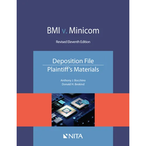 BMI v. Minicom, Deposition File, Plaintiff's Materials - Paperback