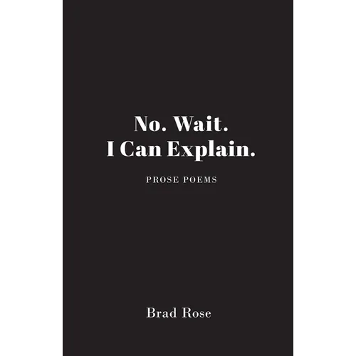 No. Wait. I Can Explain. - Paperback