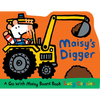 Maisy's Digger: A Go with Maisy Board Book (a Construction Vehicle-Shaped Board Book about Maisy the Mouse's Job Site Adventure for Toddlers) - Board Book