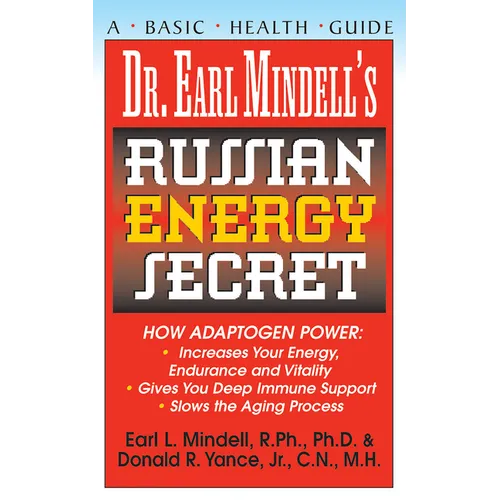 Dr. Earl Mindell's Russian Energy Secret - Hardcover