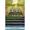 What Does Love Mean? - Paperback